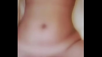 Big tits teen humps a pillow