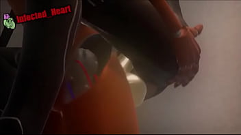 Robot bear futa fucks space ninja