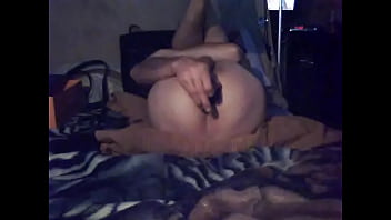Masturbating and vibrator in my ass