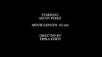 Petite baby michy perez gets her tight holes fucked hard and deep with dvp dap from four big cocks eks597