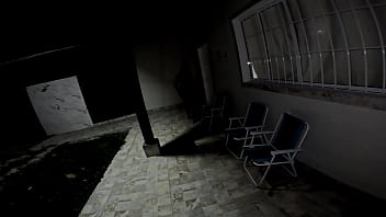 Ela voltou da festa de halloween toda arrombadinha e gozadinha