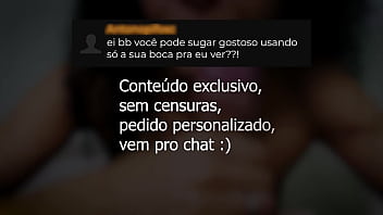 Você manda e eu faço #1 mamada barulhenta sem as mãos