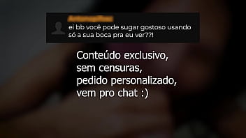 Você manda e eu faço #1 mamada barulhenta sem as mãos