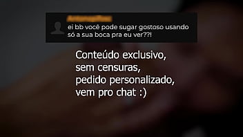 Você manda e eu faço #1 mamada barulhenta sem as mãos