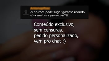 Você manda e eu faço #1 mamada barulhenta sem as mãos