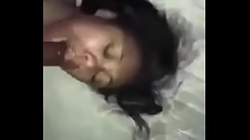 Upside down face fucking black ebony wife