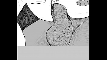 Speed drawing ffm threesome by artist kramer krameroff