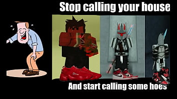 Roblox whore obsessed with my fat cock