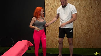 I teach a stranger how to do crossfit and we end up fucking wildly