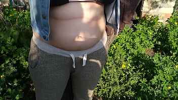 Quick outdoor sex until i cum inside her hairy fertile pussy milky mari Quick outdoor sex until i cum inside her hairy fertile pussy milky mari