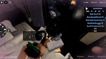 Roblox catgirl gets used like a toy