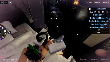 Roblox catgirl gets used like a toy