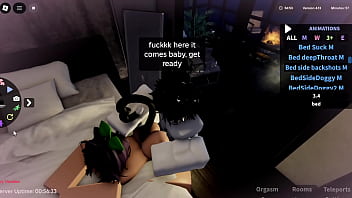 Roblox catgirl gets used like a toy