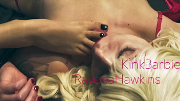 Kink barbie is wrapped in duct tape