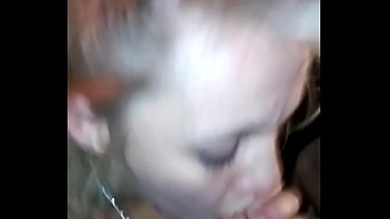 Sexy chick sucks and swallows