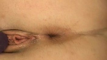 Hot blonde plays with dildo ass fuck real dick