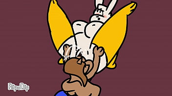 Lesbian furr cums from pussy suck