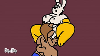 Lesbian furr cums from pussy suck