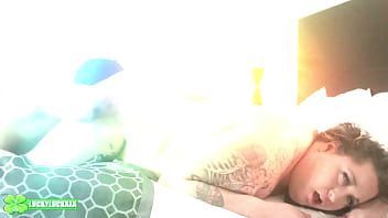 Lucky gurl liaa bugg bbw slut with a tight grip drains bbc