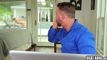 Hot babe banged by a bad guy