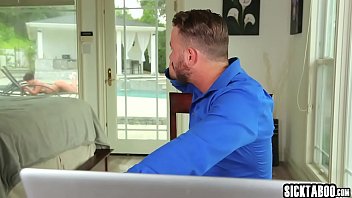 Hot babe banged by a bad guy