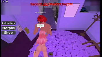 Roblox girl fucks his boyfriend and he cums a lot of times