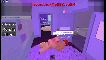 Roblox girl fucks his boyfriend and he cums a lot of times