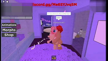 Roblox girl fucks his boyfriend and he cums a lot of times