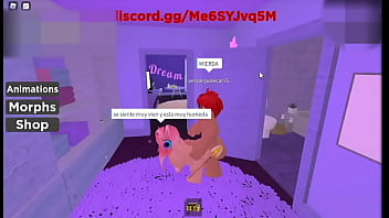 Roblox girl fucks his boyfriend and he cums a lot of times