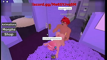 Roblox girl fucks his boyfriend and he cums a lot of times