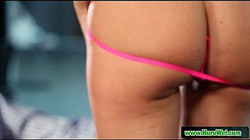 Sexy japanesse masseuse gives sex massage 11