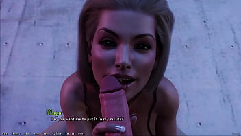 Being a dik #188 i dared cute blonde college girl to suck my big white cock