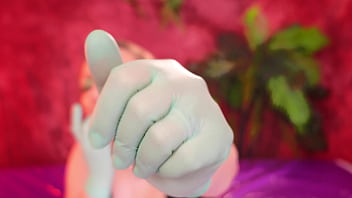 Asmr gloves arya grander fetish video
