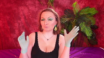 Asmr gloves arya grander fetish video