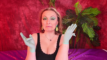 Asmr gloves arya grander fetish video