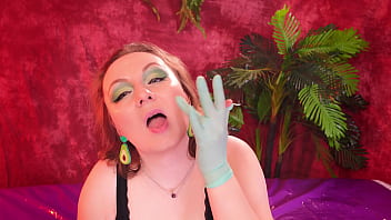 Asmr gloves arya grander fetish video