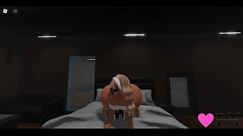 Roblox snow bunny gets pounded