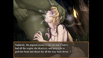 A claire plays claire's quest ep 39 we sneak into the pig mans camp as a cum bucket to try and save our mama