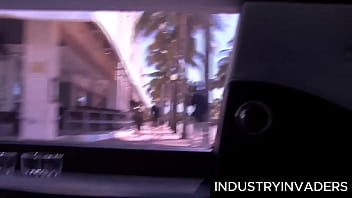 Roxy love sucking dick in the back of the limo