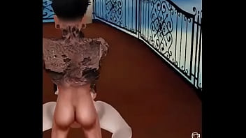 Gothic vu whore gets her asshole pounded by bwc