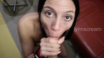 I stick a plug inside my ass and suck his dick like crazy