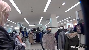 Perfect czech teen is tempted in the mall and reamed in pov