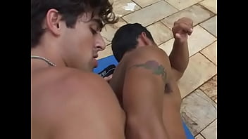 Two Guys With Nice Bodies Silverio Vaz And Filipe Vihlena Suck And Fuck Outdoors thumbnail
