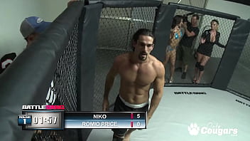 Latina ann marie rios rides a dick in the octagon