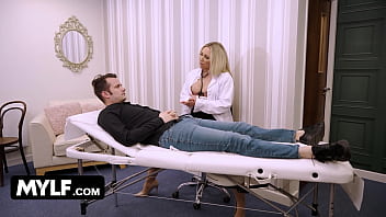 The doctor will suck your cum now karlie simon debut