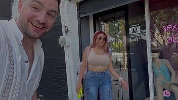 Thicc latina milf with massive natural tits takes sex shop adventure in guadalajara mexico
