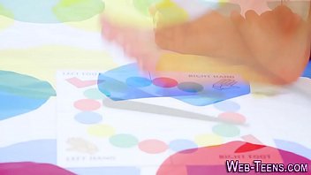 Smalltits teen licking