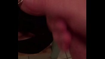 Hooded girlfriend with ring gag sucks cock for facial