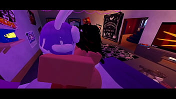 Bunny boy pound that cat girl