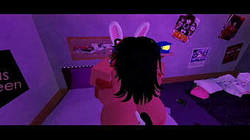 Bunny boy pound that cat girl